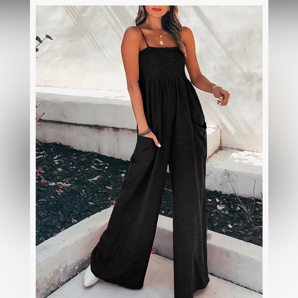 Cupshe  Black Women's Jumpsuit